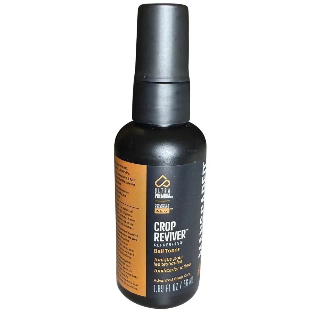 Manscaped Crop Reviver Refreshing Ball‎ Toner Spray 1.89oz New Sealed